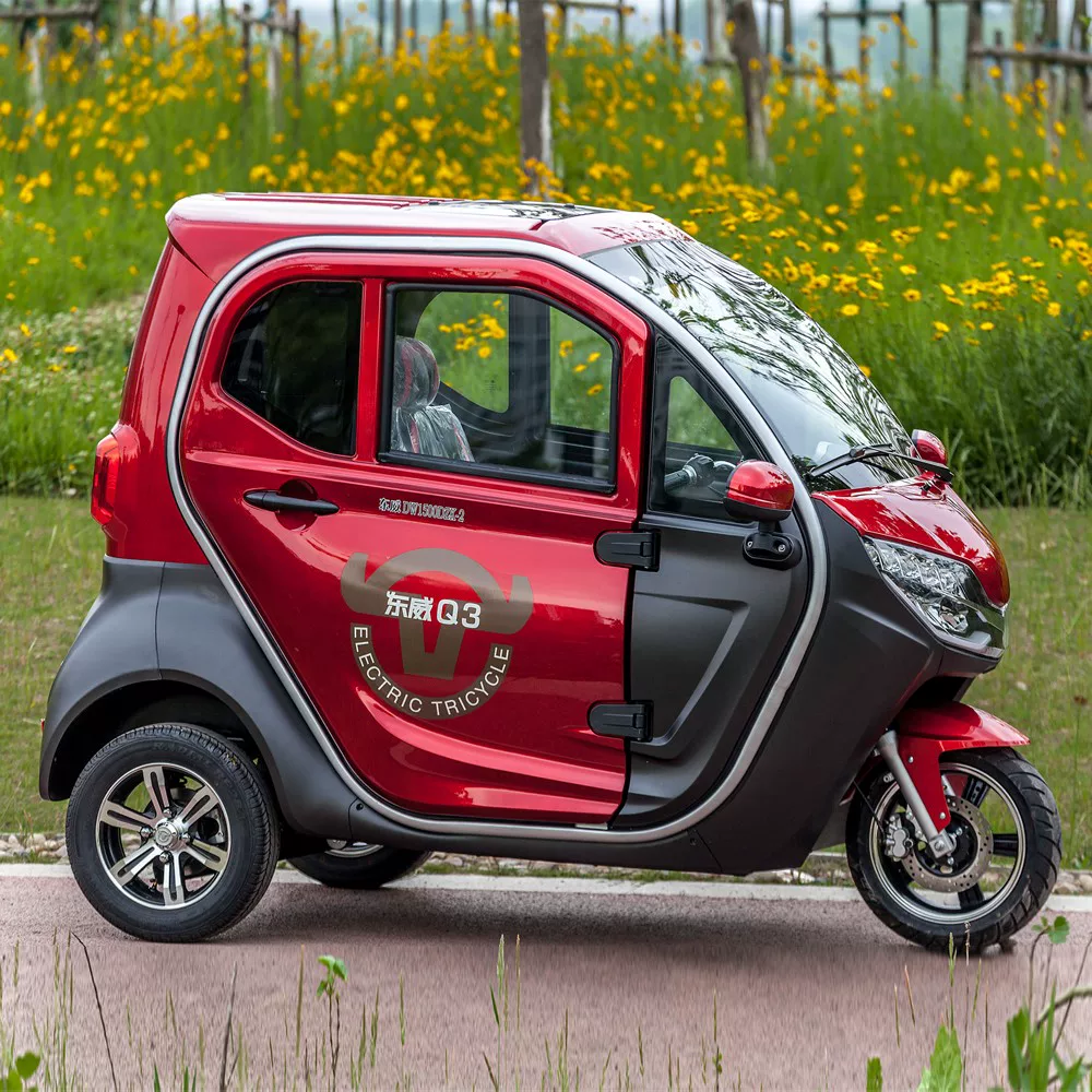 Q3 Новый Энерго Стандарт Полное закрытие и Pick up Детские боковые батарея электрические трехколёсные