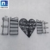 Mỹ phẩm hình trái tim phong cách châu Âu trưng bày kệ sắt rèn móng tay treo tường kệ móng tay cửa hàng sơn móng tay giá - Kệ / Tủ trưng bày