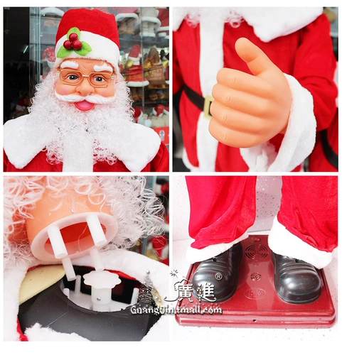 Рождественская елка украшение отель Square Saxophone Санта -Санта -Санта -Санта -Санта -Санта