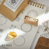 Креативная деревянная ретро печать, планировщик, DIY
