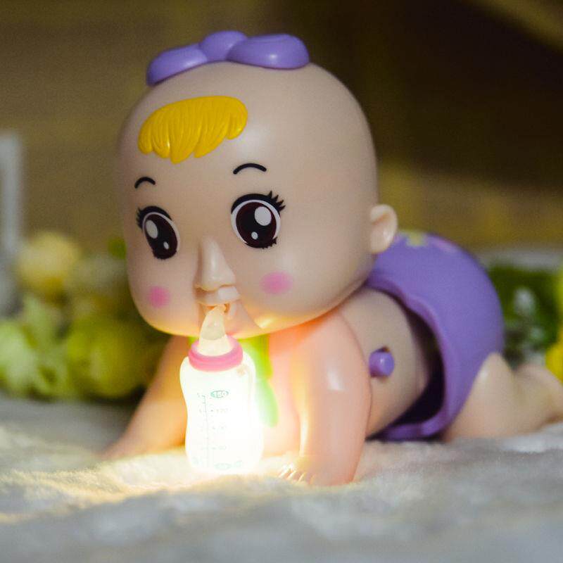 婴儿爬行玩具0 1岁宝宝婴幼儿3 6 8 12个月娃娃