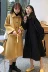 Áo khoác len nữ sang trọng dài phần phiên bản Hàn Quốc 2018 mới mùa đông lỏng lẻo áo khoác len đơn cho nữ