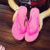 Flip-flop nữ với khoan pinch dép nữ mùa hè thường phẳng với phụ nữ ngoài trời dép và dép dễ thương không trượt giày bãi biển bán dép nữ đẹp Dép