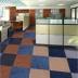 Văn phòng thảm PVC chống cháy mosaic vuông thảm 50X50 billiard phòng khách sạn phòng khách sàn phòng ngủ mat bảo vệ môi trường