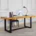 Sắt nghệ thuật sáng tạo bàn ghế kết hợp máy tính bàn Mỹ công nghiệp gió retro đồ nội thất văn phòng - Đồ gỗ ngoài trời Đồ gỗ ngoài trời