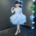 Cô gái buổi tối ăn mặc 8 công chúa váy 9 trẻ em trailing wedding dress pettiskirt 10 máy chủ nhỏ trang phục sân khấu trình diễn váy trẻ em đẹp Váy trẻ em