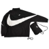 OK Sports NIKE BIG SWOOSH Nike Logo lớn móc áo thể thao không thấm nước AT4361-614 - Áo gió thể thao