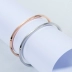 Nhỏ tươi vòng đeo tay nữ net red couple một cặp của Hàn Quốc phiên bản của titanium thép mở rose gold chữ vòng đeo tay nam không phai ...