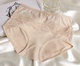 Girls Tre Fiber Women Brief Lace Side Thoải mái thoáng khí Mid-Eo Tam giác Đồ lót nữ Pre-Flower quần lót lưới nam Giữa eo