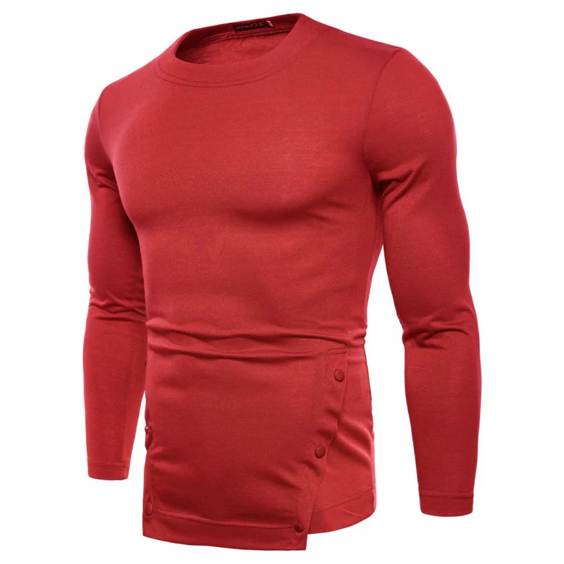 [Осенние новые мужские лонгслив T‑шорт Men's long-sleeved T-shirt футочиб]