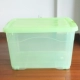 Прозрачный зеленый ящик для хранения
