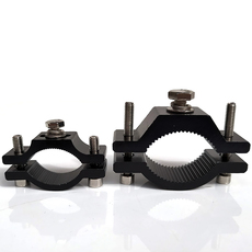 Держатель фонарика для велосипеда 汽车led灯夹 前保险杠圆管灯架底座摩长车前叉管夹射灯固定灯座