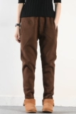 Удерживающий тепло комплект, зимние хлопковые штаны, увеличенная толщина, свободный прямой крой
