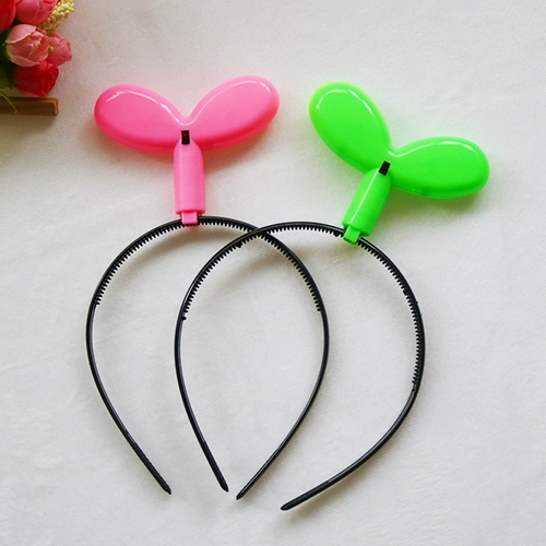 Маленькие саженцы для волос -обруча детская день флеш -бобов Гала Гала -вечеринка бедная бедная дорожка киоски ночной рынок горячая распродажа