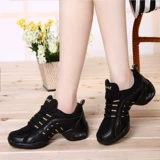 Обувь, высокие танцующие дышащие современные туфли для спортзала, из натуральной кожи, мягкая подошва