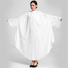 Аксессуары для волос 日本专业沙龙加长版带袖剪发围布 美发理发围布 不粘头发清凉透气