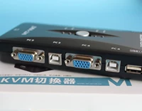 KVM Switch 4 Port USB Shared 4 In-1 OUT 4-й хост-дисплей Key Switch@MT-401UK-CH