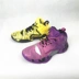 Xác thực Li Ning không kích 2 độc đoán màu tím Khử độc vàng da hấp thụ sốc mang giày bóng rổ ABAK035 giày thể thao nam Giày bóng rổ
