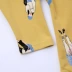 Bộ đồ ngủ của bà Sili cotton dài tay mùa xuân và mùa thu mỏng các mô hình có thể được đeo bên ngoài phiên bản Hàn Quốc của Harajuku dịch vụ nhà phù hợp với