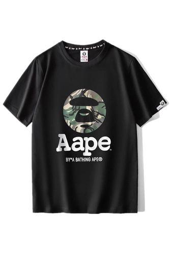 Весенняя летняя камуфляжная базовая приятная телу футболка с коротким рукавом для отдыха, подходит для подростков, оверсайз