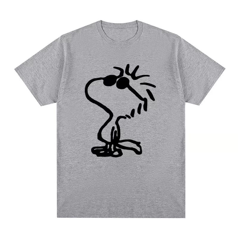WoodStock Snobi футболка с коротким рукавом, рисунок с собакой, мультяшная карикатура, женские и мужские, фестиваль музыки Woodstock