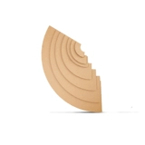 Вентилятор в форме гофрированной картонной школы ручной работы DIY реквизит