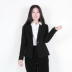 Duoyi hoa quầy đích thực 2018 áo khoác nữ mới mùa thu thủy triều thời trang công sở ngắn phù hợp với áo khoác nhỏ