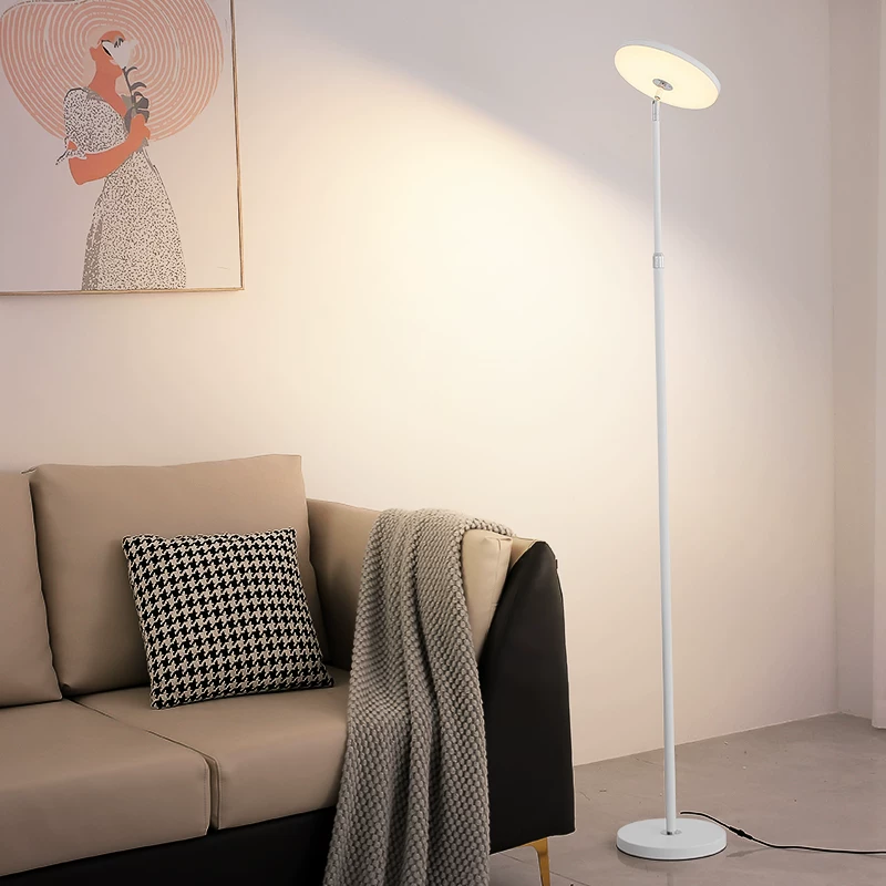 LED напольная лампа для гостиной, суперяркая креативная подсветка для чтения в постели, атмосфера подсветки, умная лампа, защита глаз