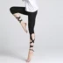 Nhảy múa ba lê trang phục nữ yoga quần nữ dây đeo quanh co chéo lực lượng eo chặt eo cao tập thể dục tập thể dục