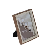 Современная и минималистичная фоторамка из натурального дерева для спальни, 6 дюймовая, 7 дюймов