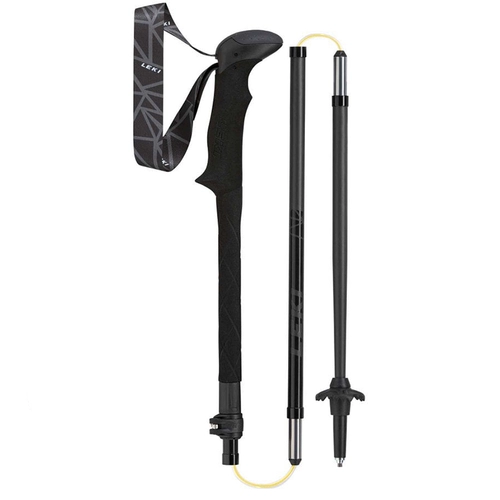 Германия Leki Micro Vario Мужчины и женское углеродное волокно складывание альпинизма пожилой персонал пожилой шок 6492063