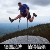 Германия Leki Micro Vario Мужчины и женское углеродное волокно складывание альпинизма пожилой персонал пожилой шок 6492063