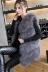 2018 thu đông mới áo đà điểu lông vest nữ dài tay không tay áo vest mỏng áo khoác lót lông nữ Faux Fur