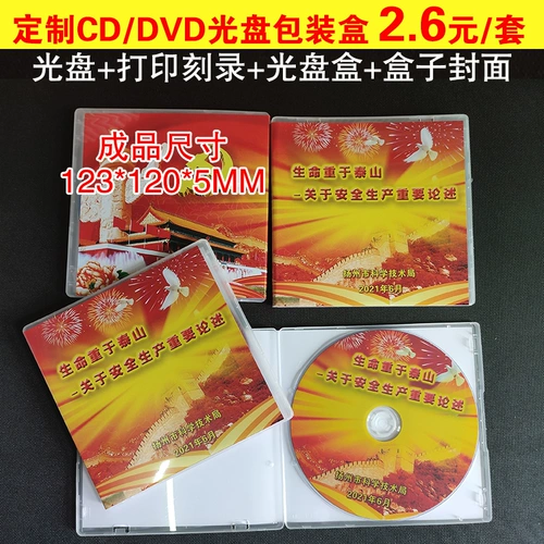 Магазин возвращается к тысячам трех цветовых ожогов, CD -Rom Custom DVD -диск настройка коробки c