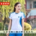 Hongan Sports Snow Dance Square Tập thể dục nhịp điệu Quần áo Quần áo nam và nữ Trang phục thể thao mùa hè Trang phục mới - Thể thao sau bộ quần áo adidas nữ mùa hè Thể thao sau