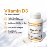 Специальный США VITAMIN D3 5000IU Витамин D3 5000 Международный блок 90/360