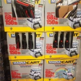 Домашняя покупка Costco Sam по домашним поставкам складной корзины легкая корзина для покупок может нести 68 кг.