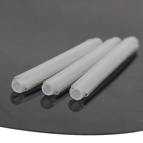 [缩口双芯蝶形热熔管60MM皮线光纤保护管单针光缆热缩保护套管带状]