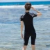 Ba đồ bơi bảo thủ kỳ quặc nữ Xiêm thể thao chuyên nghiệp che bụng giảm béo tay áo chống nắng cỡ lớn áo tắm mùa xuân nóng
