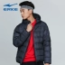 Quần áo thể thao nam Hongxing Erke cotton 2019 thu đông mới thời trang áo khoác mới giản dị áo gió ấm áp quần áo nam - Quần áo độn bông thể thao