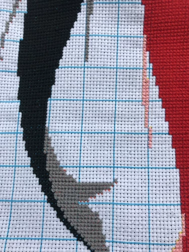 Чистое кросс -стежок