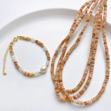 Натуральные синтезированные бусины, счеты