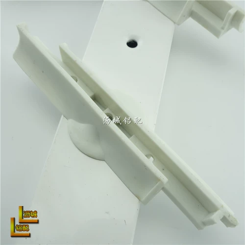 4 -INCH EXIT SPRAY Белый алюминиевый алюминиевый алюминиевый сплав 100 -страница, громкий кронштейн Стекло Louvere