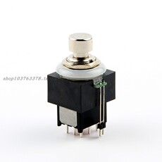 Аксессуары для гитары led带灯效果器脚钉小9脚m带锁脚踏开关