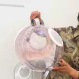 Капсула для выхода на улицу, портативная прозрачная дышащая барсетка, космическая сумка