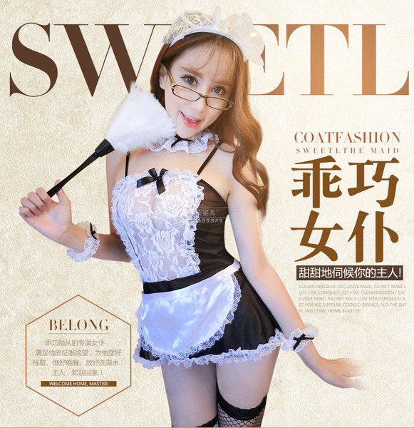 Imported sleeping one piece pajamas hot sexy linge