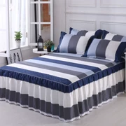 Khăn trải giường bằng vải bông trải giường một mảnh bảo vệ chống bụi chống trượt tấm trải giường 1,8m mét 1,5 bông 1 ba bộ 2