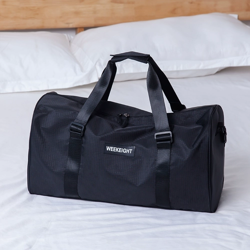 Сумка для путешествий, портативная сумка через плечо с разделителями для тренировок, вместительная и большая спортивная спортивная сумка