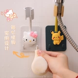 Стенка для душа бесплатно фиксированная -Хунга для душевой головы дети, моросящие брызги могут отрегулировать ванную стену.