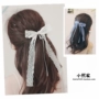 Xiaoxi gia đình cha mẹ trẻ em phụ kiện tóc nữ thần nơ ren streamer tóc ban nhạc cao su cô gái tóc dây thừng set kẹp tóc cho bé gái